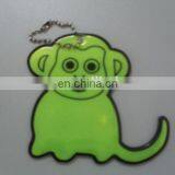 Soft PVC Reflective Key Chain With Customized Logo