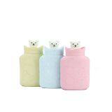 Household Hand Warm Silicone Rubber Hot Water Bag thumbnail-5