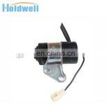 Holdwell 16851-60010 16851-60011 Aftermarket Kubota Tractor Engine Fuel Stop Solenoid thumbnail-1
