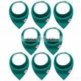 100% Organic Cotton 8 Pack Baby Bandana Bibs for Drooling and Teething thumbnail-6