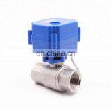 2way 15n Motorized Ball Valve Mini Electric 3v 5v 6v 12v 24v 110v 220v Actuator Water Control Valve thumbnail-3