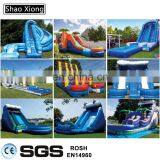 Used Commercial Cheap Large Plastic Pvc Adult Water Park Slides Inflatable Swimming Pool Slide thumbnail-5