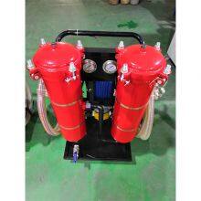 25LPM Car Engine Oil Recylce Oil Filter Machine Unit With 3 Class Filtration thumbnail-5