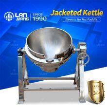 Tilting Electric Heating Jacketed Pot/Tilting Electric Heating Jacketed Pot/Stainless Steel Pourable Semicircular Heating Pot thumbnail-1