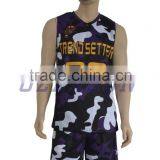 Good Quality Sleeveless China Custom Basketball Uniforms for Men thumbnail-5