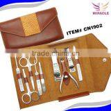 High Quality Brown Manicure Set for Europe Market