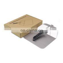 Modern 2021 Shovel New Long Handle Large Super Foldable Stainless Steel Detachable Metal Pizza Peel thumbnail-2