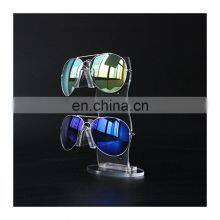 Customized Clear Acrylic Sunglass Display Stand Countertop Spectacle Display Tree Stand Eyeglasses Presentation Holder Rack
