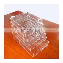 6 Drawers Wholesale Acrylic Makeup Organizer With Lid