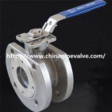 R416 1 штука клапан шаровый фланцевый на пластинах thumbnail-1