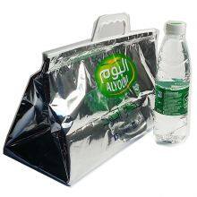 FREEZABLE LUNCH BAG, INSULATION ALUMINIUM FOIL BAG, THERMAL THERMO COOLER TOTE BAG, BENTO PICNIC thumbnail-2