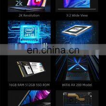 GemiBook Pro 14 Inch 2K Laptops 8GB 256GB Celeron J4125 Quad Core Win10 Netbooks With Backlit Keyboard Laptop thumbnail-4