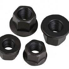 Grade 8 Black Plating M6 - M48 Hex Flange Nuts , Hex Collar Nut DIN 6331 Standard thumbnail-3