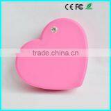 Heart Shape 6000mAh Power Bank Mobile Battery Charger Without Logo thumbnail-5