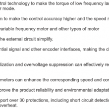 Серия переменных частотных приводов AC10 - AC привод thumbnail-3
