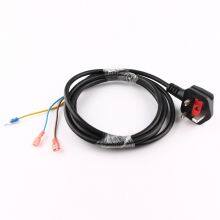 UK Non-rewireable Bs1363 Plug With Fuse Power Supply Cord thumbnail-2