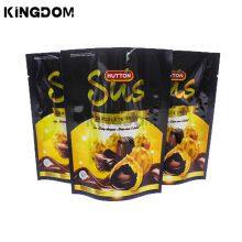 Custom Food Grade Plastic Dry Fruit Bean Snack Packaging Edible High Barrier Tear Zipper Stand Up Pouch Bag