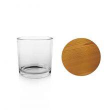 Clear Large Frosted Glass With Lid Candle Jar Wholesale for Sale Price