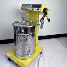 HXC-600A Factory Direct Sales In Line With Human Mechanics Design Powder Cartridge Electrostatic Powder Metal Coating Machine thumbnail-2