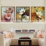 Handmade Home Decor Artwork White Daisy Oil Painting on Canvas thumbnail-4