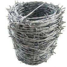 Wholesale Galvanized and Pvc Coated Barb Wire Fence Roll High Tensile Barbed Wire for Cattle/farm Fence With Posts thumbnail-3