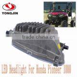 For Honda Pioneer 1000 SXS 1000 ATV UTV Led Headlight Bright Headlamp DOT Emark thumbnail-5