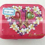 Beautiful Rectangle Tin Box for Chocolate With Handle thumbnail-2