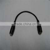 Custom Extension Black of Wire UL 1185 22AWG 300V 80C of Wire With DC 5.5x2.5 or DC5.5x2.1 EXtension Female Wire Harness thumbnail-1