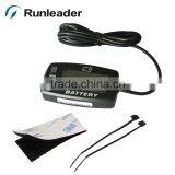 Led Backlight Battery Charge Indicator Voltage Tester Voltmeter for Motorcycle ATV Tractor MARINE Boat Car thumbnail-4