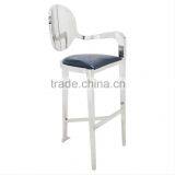 Europe 3 Legs 2013 Bar Chairs With Leather Upholstery thumbnail-1