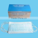 consumable 3ply nonwoven face mask with earloop