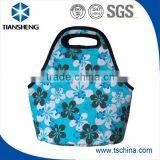 Thermal Neoprene Lunch Bag With Zipper