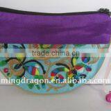 NEW CHINESE EMBROIDERY SILK COIN PURSE WALLET thumbnail-1