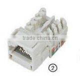 Cat6 UTP Keystone Jack 8P8C thumbnail-1