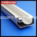 2014 Hot Sale High Quality Clear Anodized Wardrobe Door Aluminum Profile thumbnail-2