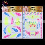 Fluorescence Tattoo Skull Designs Ultraviolet Irradiation More Shinning thumbnail-1