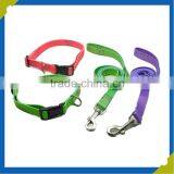 Manufacturer Customized Pet Collars Leashes Type Sublimation Polyester Webbing Dog Collar Leash thumbnail-1