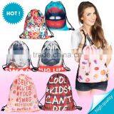Custom Made Fashion Cute Drawstring Backpack 2015 Quality Choice thumbnail-1