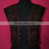 Good Quality Best-Selling Black Lace Collar Shirt