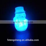 Wholesale Colour Changing Snowman Night Light With Battery for Baby thumbnail-1