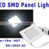 3w 6w 12w 18w 3 Year's Warranty Led Square Panel