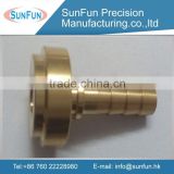 Custom made custom brass nuts turing parts through cnc machining