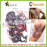 2015 Cool Man Body Art Chinese Dragon Tattoo Stickers