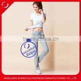 Wholesale 100 Cotton Women's Jogger Trousers Factories in China thumbnail-1