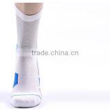 Custom Digital Sublimation Print White Basketball Socks thumbnail-2