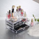 2016 Newest Plastic Storage Box Clear Jewelry Drawers Organizer thumbnail-2