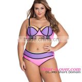 Pink Purple Vibrant Plus Size young soft xxxxl sex girl swimsuit picture