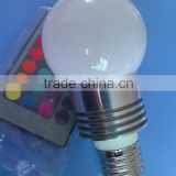 color changing 5w rgb bulb, e27 led rgb bulb lamp