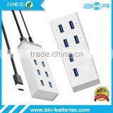 Multi-port 7 Port High Speed USB Wall Charger Hub Station Power Adapter Power Hub Station thumbnail-2