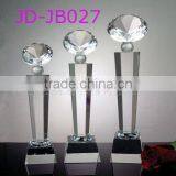 Hot Sale Crystal Glass Hand Trophy thumbnail-3